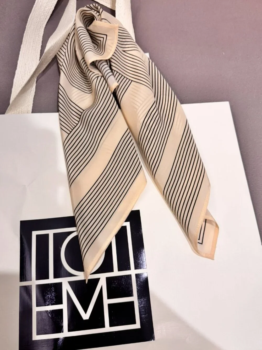 Toteme Silk Scarf